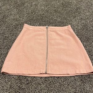 Girls corduroy mini skirt.